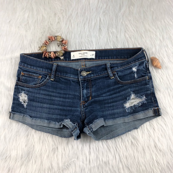 Gilly Hicks Pants - Gilly Hicks Sydney Cheeky Stretch Jean Shorts